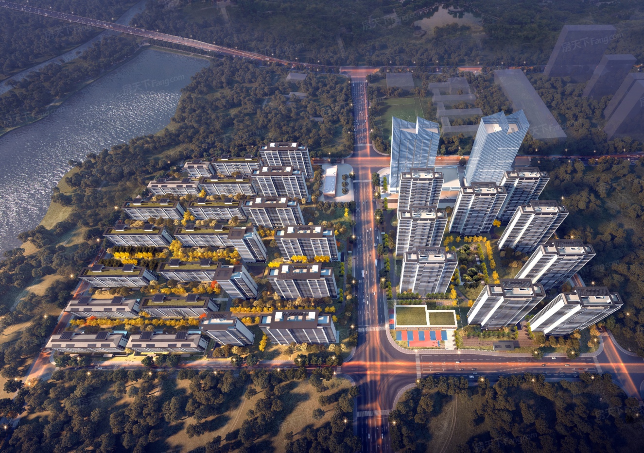 城發(fā)恒偉洋湖映2009